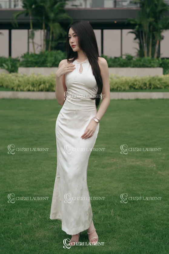 Váy Uyển Ân - Trắng